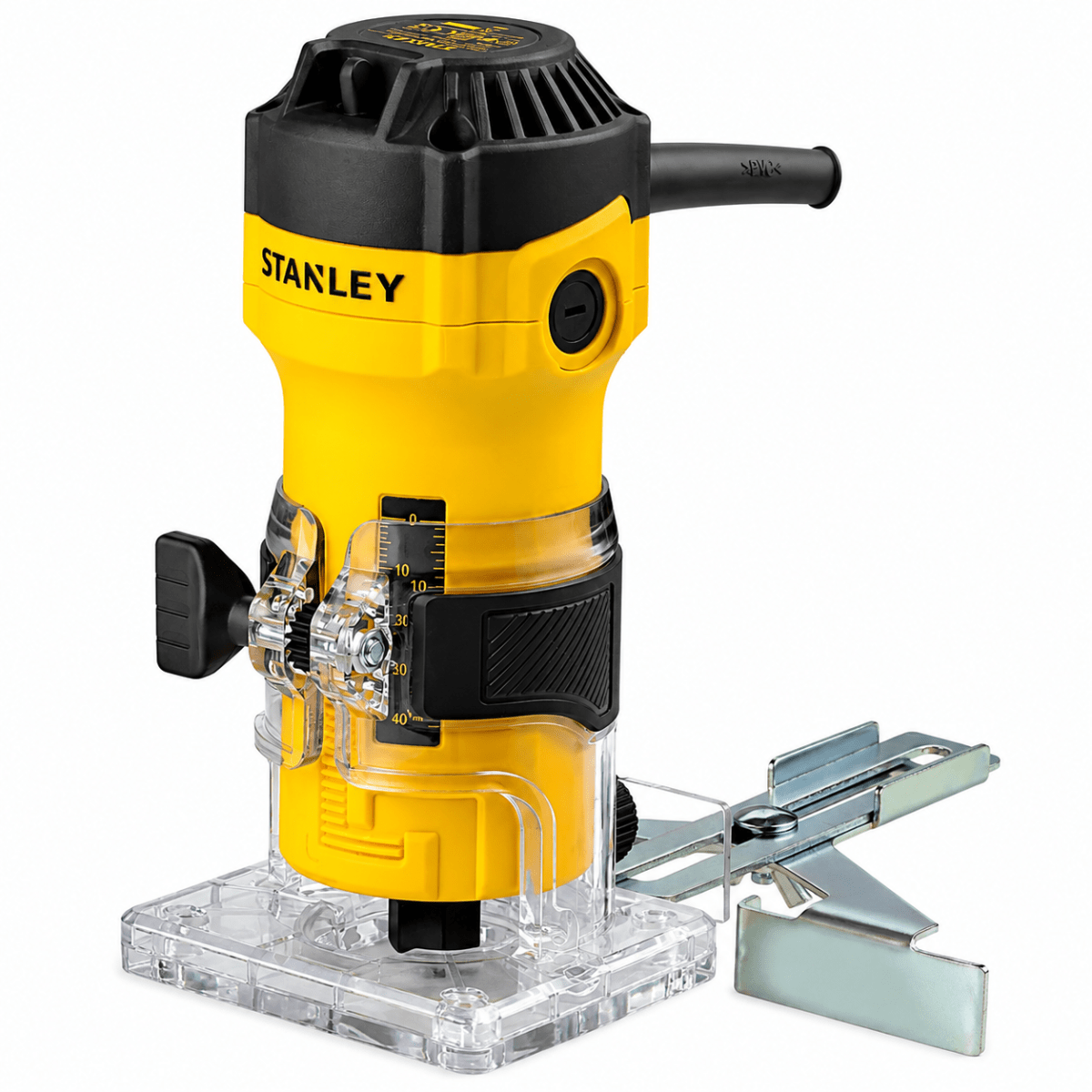 Fresadora Ruteadora Eléctrica Stanley 550W ST55-B2 para Carpintería Profesional1