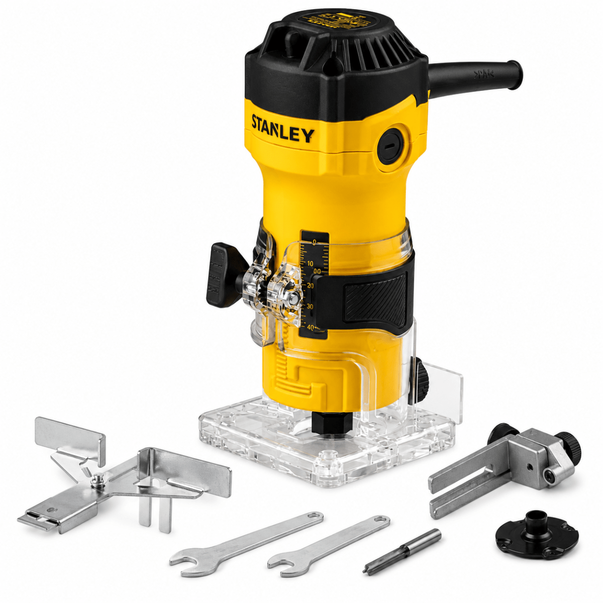 Fresadora Ruteadora Eléctrica Stanley 550W ST55-B2 para Carpintería Profesional2