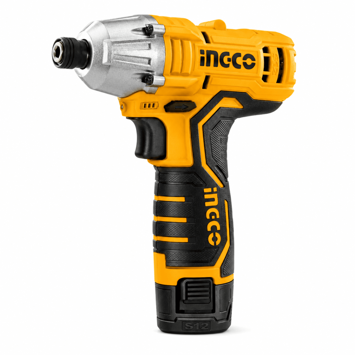 Kit Ingco Atornillador de Impacto + Taladro Inalámbrico 12V3