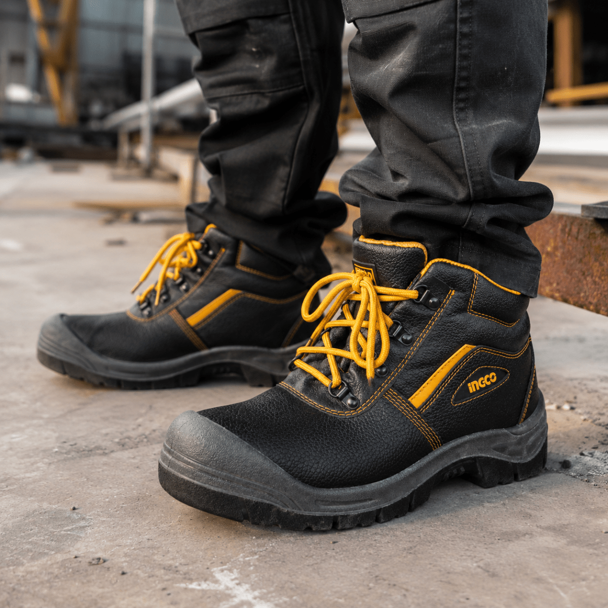 Zapato de Seguridad con Punta de Acero Talla 412