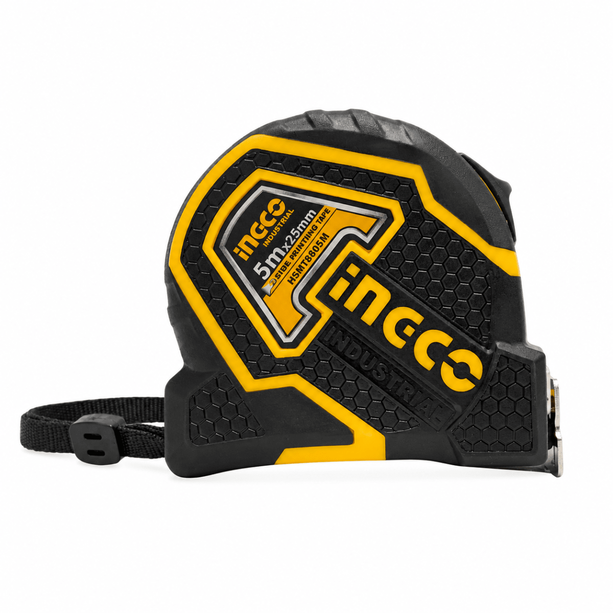 Wincha Flexómetro Cinta Métrica 5 m x 25 mm con Gancho Magnético INGCO4