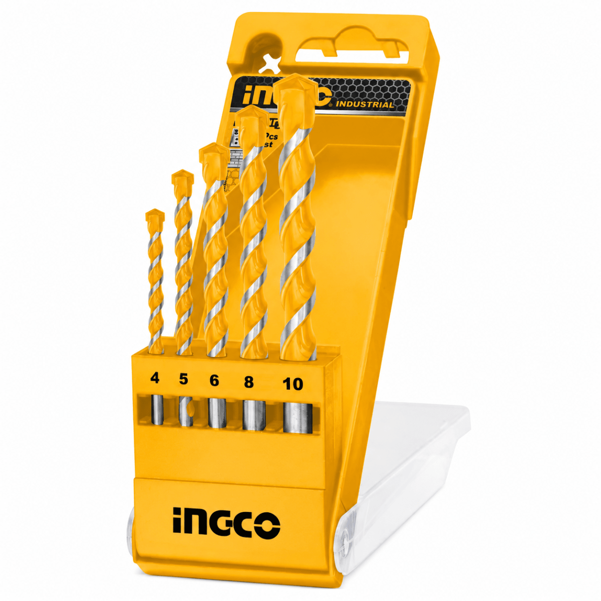 Set de Brocas para Concreto de 5 Piezas INGCO1