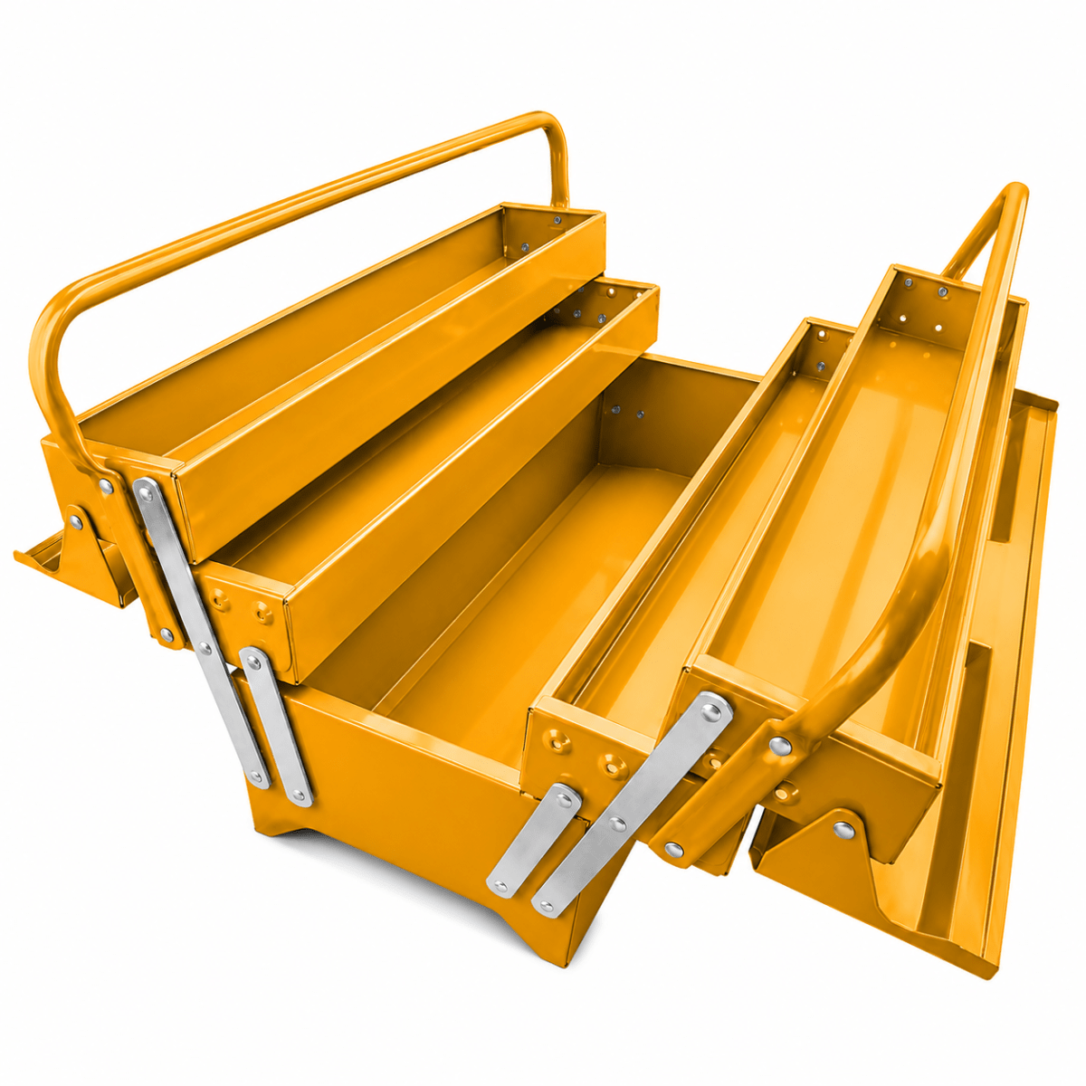 Caja de herramientas metálica de 3 niveles HTB0200 INGCO1