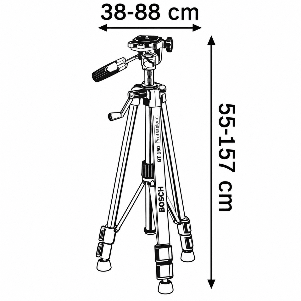 Trípode Profesional BT150 Bosch5