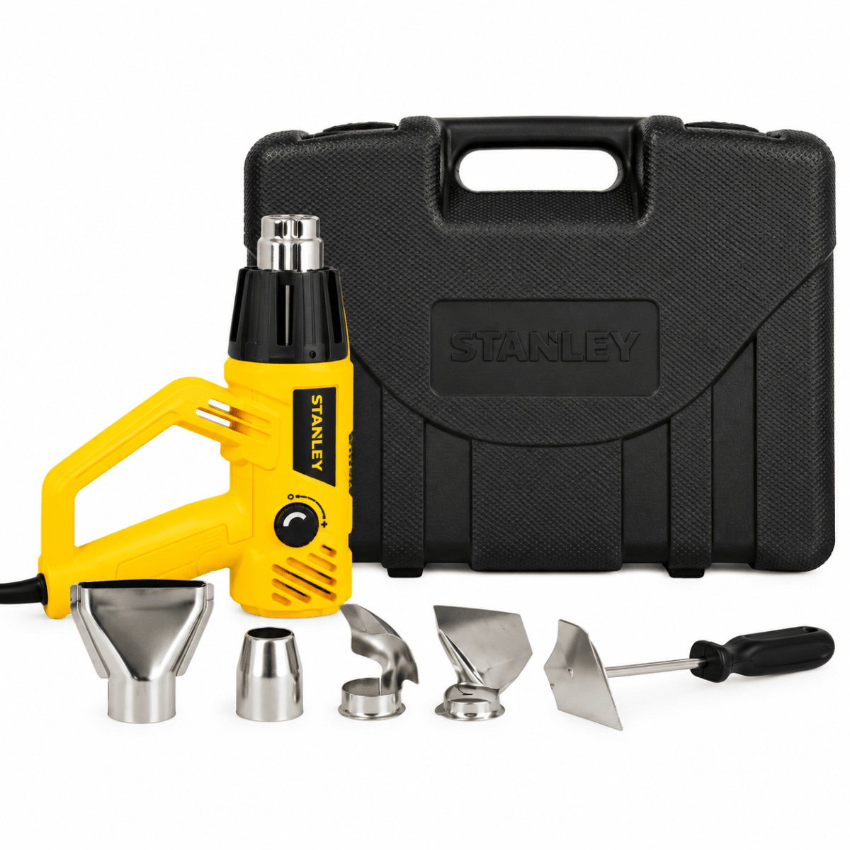 Kit Profesional Pistola de Calor Stanley 1800W STXH2000K con 5 Accesorios2