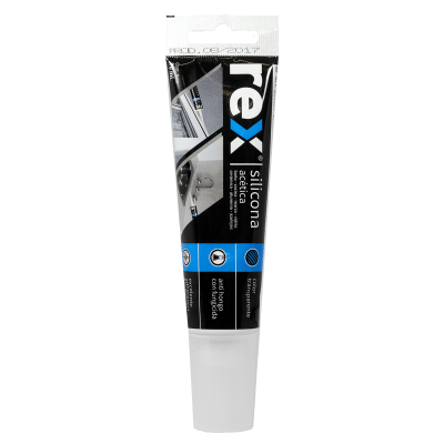 REX SILICONA ACETICA TRANSPARENTE POMO 70ML REX SILICONA ACETICA TRANSPARENTE POMO 70ML