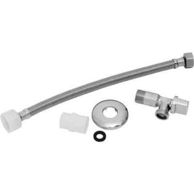 KIT FLEXIBLE CON LLAVE ANGULAR 35CM KIT FLEXIBLE CON LLAVE ANGULAR 35CM