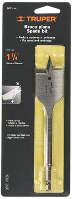 BROCA PARA MADERA PLANA 1-1/4 BROCA PARA MADERA PLANA 1-1/4