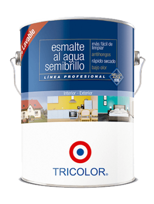 ESMALTE AL AGUA SEMIBRILLO TRICOLOR ESMALTE AL AGUA SEMIBRILLO TRICOLOR