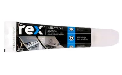 REX SILICONA ACETICA BLANCA POMO 70ML REX SILICONA ACETICA BLANCA POMO 70ML