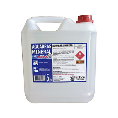 AGUARRAS MINERAL 5LTS AGUARRAS MINERAL 5LTS