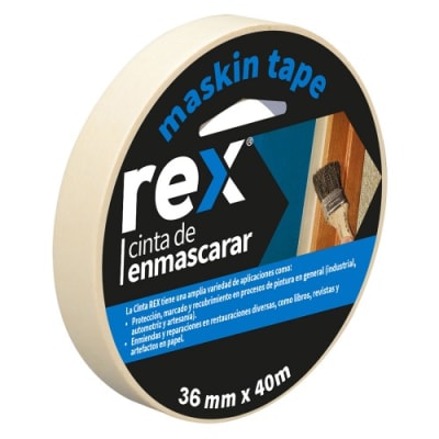 MASKING TAPE 36MMX40M REX MASKING TAPE 36MMX40M REX