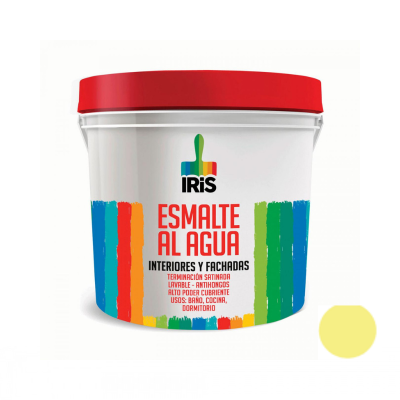 ESMALTE AL AGUA AMARILLO CRUDO 1GL ESMALTE AL AGUA AMARILLO CRUDO 1GL