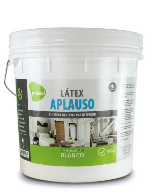 LATEX INTERIOR PASSOL BLANCO TINETA 4GL LATEX INTERIOR PASSOL BLANCO TINETA 4GL