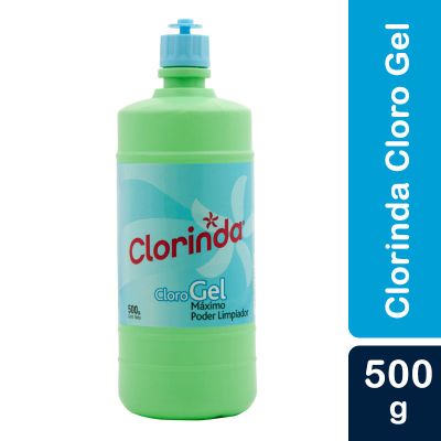 CLORO GEL 500G CLORINDA CLORO GEL 500G CLORINDA