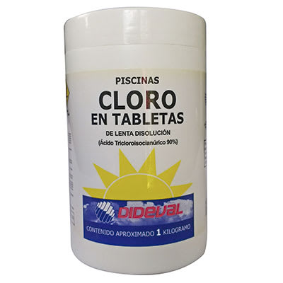 CLORO PISCINA TABLETA 1K CLORO PISCINA TABLETA 1K