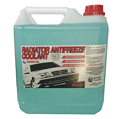 RADIATOR ANTIFREEZE COOLANT (REFRIGERANTE ANTICONGELANTE) 5LTS RADIATOR ANTIFREEZE COOLANT (REFRIGERANTE ANTICONGELANTE) 5LTS