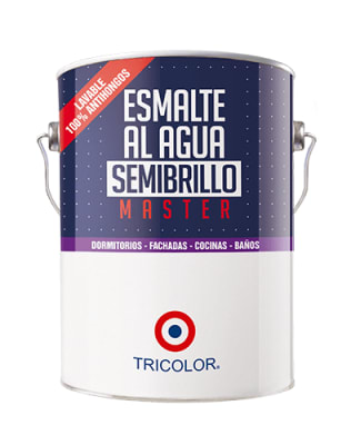 ESMALTE AL AGUA SEMIBRILLO BLANCO 1GL ESMALTE AL AGUA SEMIBRILLO BLANCO 1GL