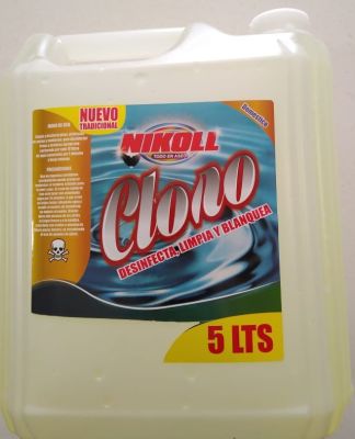 CLORO 5 LITROS NIKOLL CLORO 5 LITROS NIKOLL