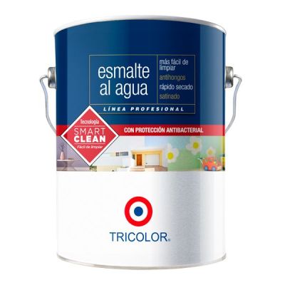 ESMALTE AL AGUA SATINADO TRICOLOR 1GL ESMALTE AL AGUA SATINADO TRICOLOR 1GL
