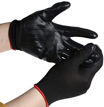 GUANTES PALM NEGRO 10 GUANTES PALM NEGRO 10