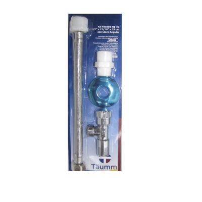 KIT FLEXIBLE CON LLAVE ANGULAR 35CM KIT FLEXIBLE CON LLAVE ANGULAR 35CM