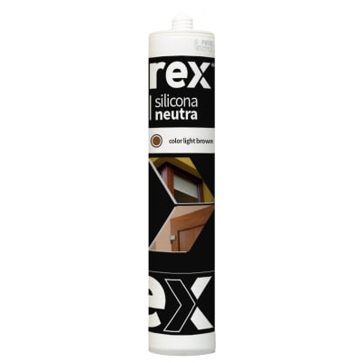 REX SILICONA NEUTRA LIGHT BROWN 300ML REX SILICONA NEUTRA LIGHT BROWN 300ML
