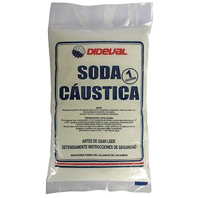 SODA CAUSTICA EN ESCAMAS 1KG SODA CAUSTICA EN ESCAMAS 1KG
