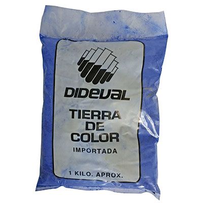 TIERRA COLOR AZUL 1 KILO TIERRA COLOR AZUL 1 KILO