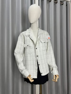 Blazer tweed broches2