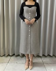 Vestido Maxi Cuadros