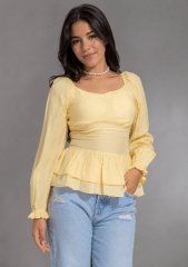 Blusa Peplum