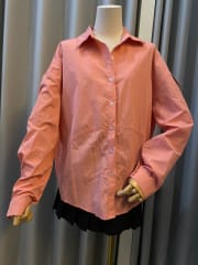 Blusa camisa rosada