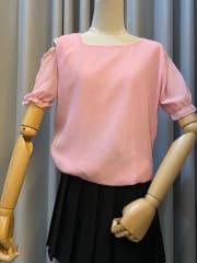 Blusa rosa bebé