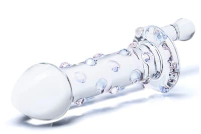 Candy Land Juicer Nubbed Glass Butt Plug1