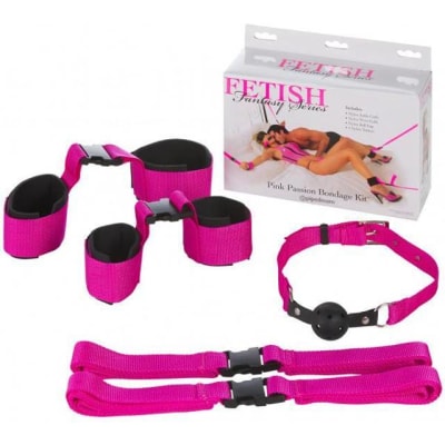 Fetish Fantasy Series Pink Passion Bondage Kit1