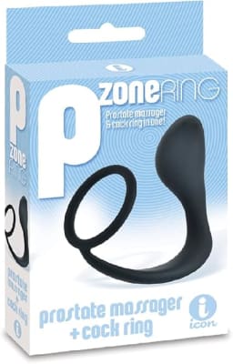 Prostate massager cock ring1