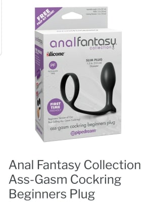 Ass-Gasm Cockring Advanced Plug large1