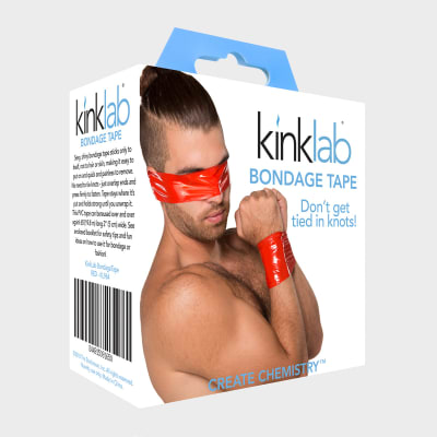 KinkLab Bondage Tape – Cinta Erótica Reutilizable1