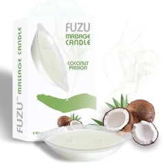 Vela de masaje aromática fuzu –Coco (4 fl oz)