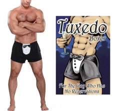 Tuxedo Boxer Black