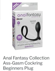 Ass-Gasm Cockring Advanced Plug large