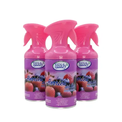 Desodorante Ambiental Teddy Gatillo Berries del Sur – 250 ml1