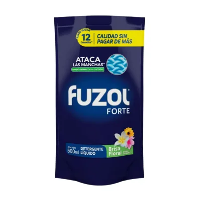 etergente Líquido Fuzol Forte en Formato Doypack de 500 ml1