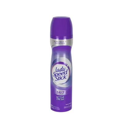 Desodorante Antitranspirante Lady Speed Stick 24/7 Active Fresh Spray1