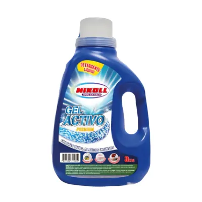 Detergente Líquido Nikoll Multipower Azul de 3 Litros1