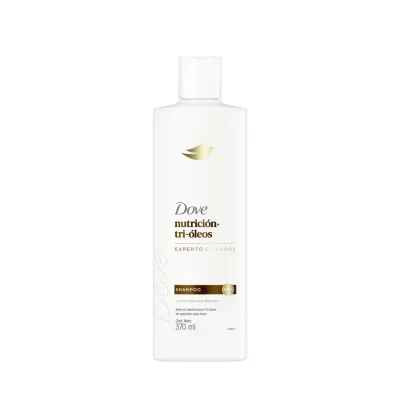 Shampoo Dove Nutrición + Tri-Óleos – 370 ml1