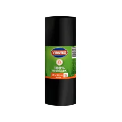 Bolsa de Basura Virutex Extra Grande 80 x 120 cm – Rollo de 10 Unidades