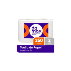 Toalla Papel Institucional DaMax Jumbo