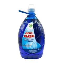 Detergente Líquido Industrial Gotita Azul de 5 Litros